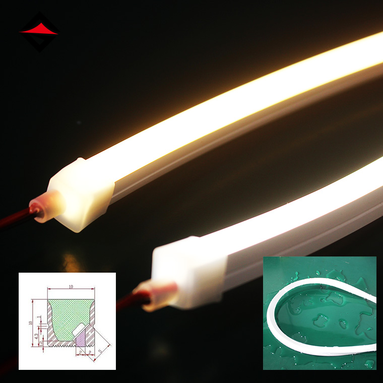 Strip lampu neon LED 10*10mm berkualitas tinggi