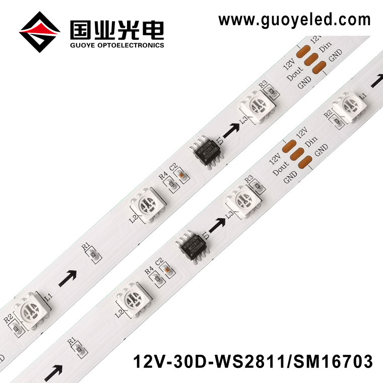 Lampu strip led Ws2811 piksel